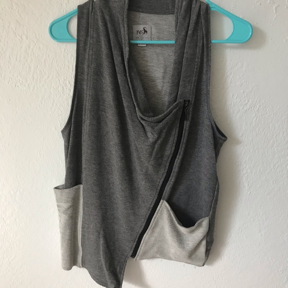 Anthropologie shirt vest sz Small